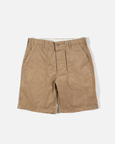 Fatigue Short in Khaki Corduroy from Engineered Garments Spring / Summer 2023 collection blues store www.bluesstore.co