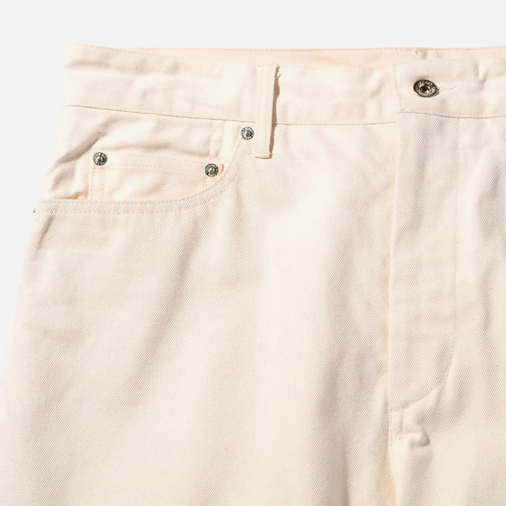 Engineered Garments Wide Peg Jean cut from Natural 14oz Bull Denim blues store www.bluesstore.co