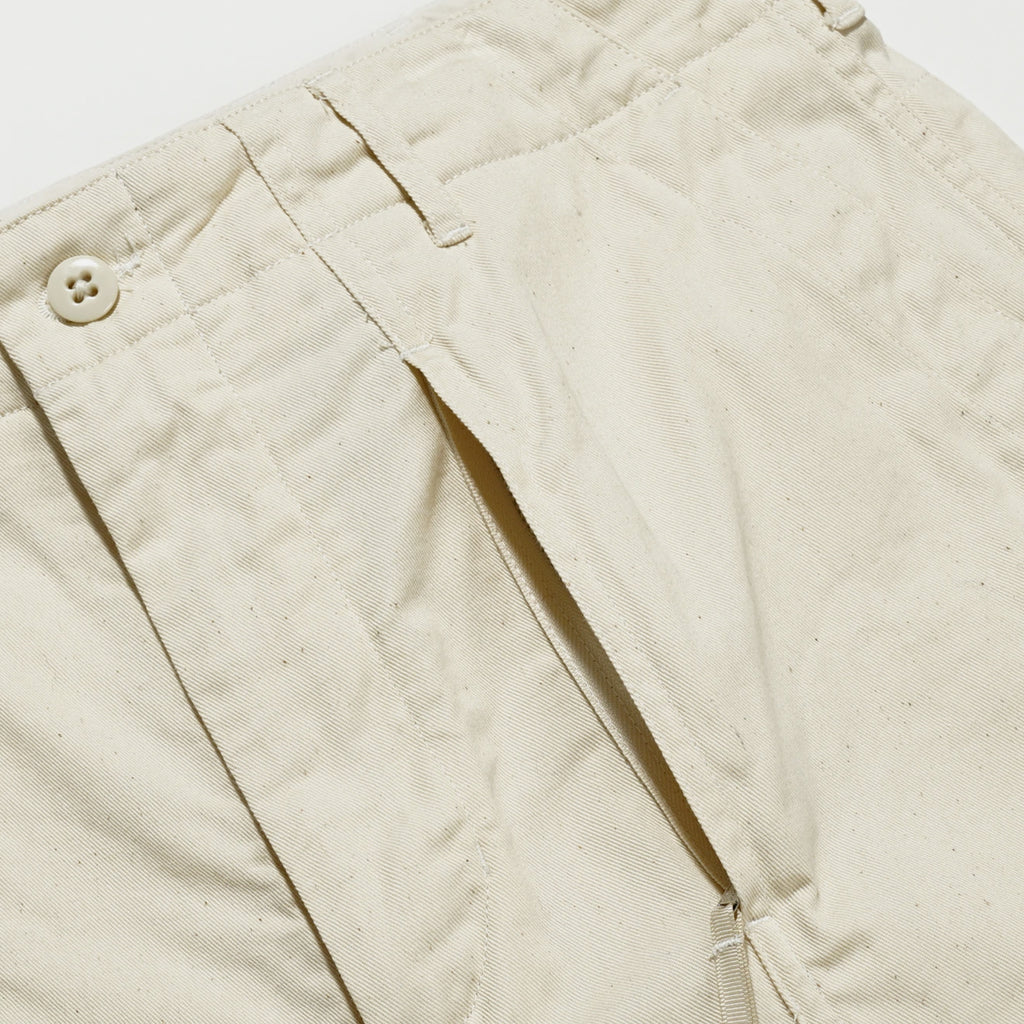 Engineered Garments Fatigue Pant cut from Natural 6.5oz Flat Twill blues store www.bluesstore.co