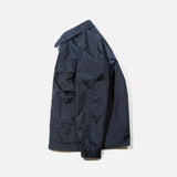 Engineered Garments Jungle Fatigue Jacket in Navy Nylon Ripstop blues store www.bluesstore.co
