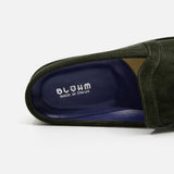 The Lazy Mule in Forrest Green from Blohm Shade of Tokyo blues store www.bluesstore.co