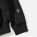 Leomi Sadler for Heresy Heavyweight Scarecrow Hoodie in Black blues store www.bluesstore.co