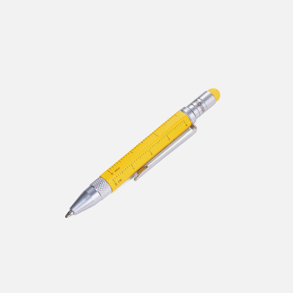 Troika Lilipad Notepad and Liliput Mini Construction Tool Pen in Yellow blues store www.bluesstore.co