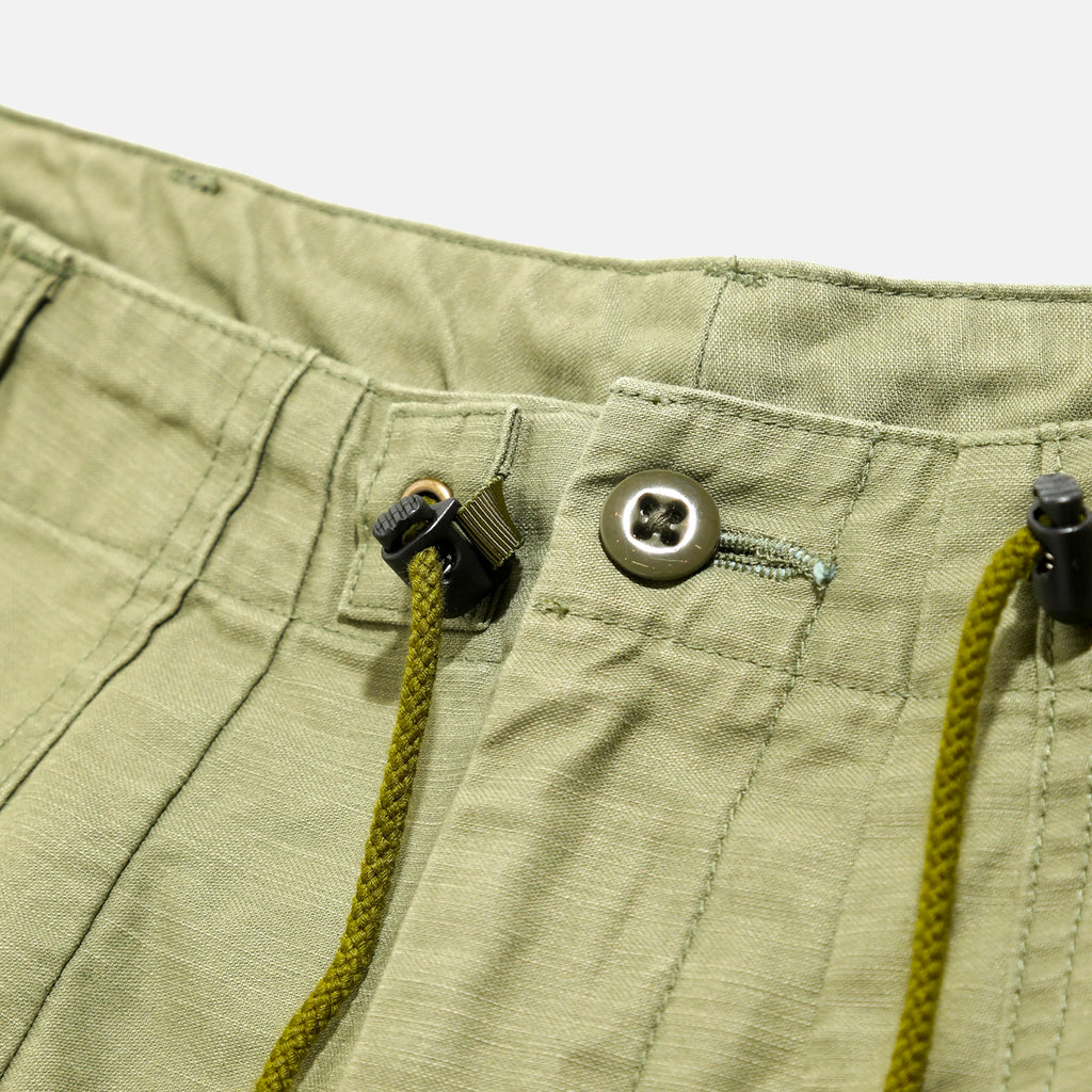 Needles Fatigue H.D. Pant in Olive Back Sateen blues store www.bluesstore.co