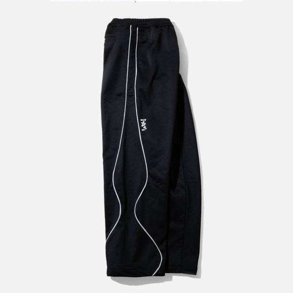 P.A.M (Perks and Mini) Mirage Straight Leg Track Pant in Black blues store www.bluesstore.co