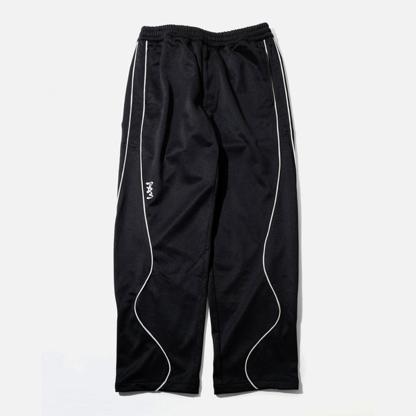 P.A.M (Perks and Mini) Mirage Straight Leg Track Pant in Black blues store www.bluesstore.co