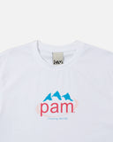 P.A.M (Perks and Mini) Mountain Water SS Tee in White blues store www.bluesstore.co