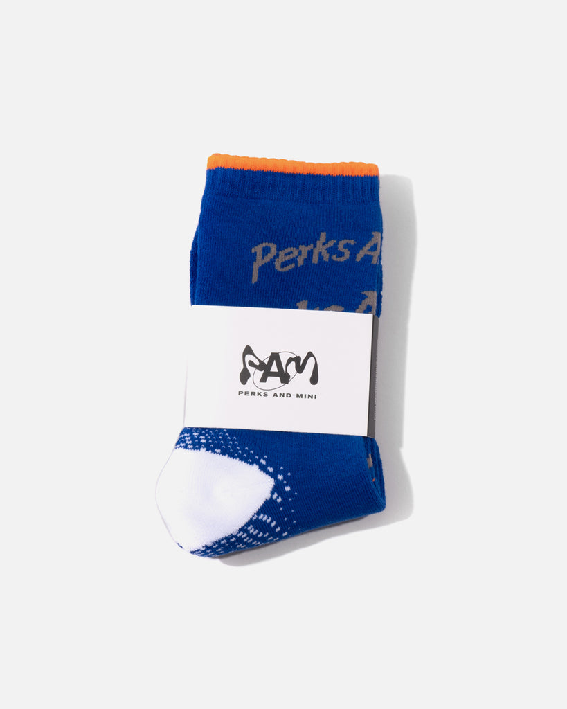 P.A.M. (Perks and Mini) Action Sock in Active Blue blues store www.bluesstore.co