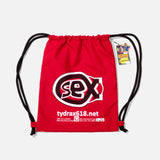 Persistent kit Bag in Red by Leomi Sadler blues store www.bluesstore.co