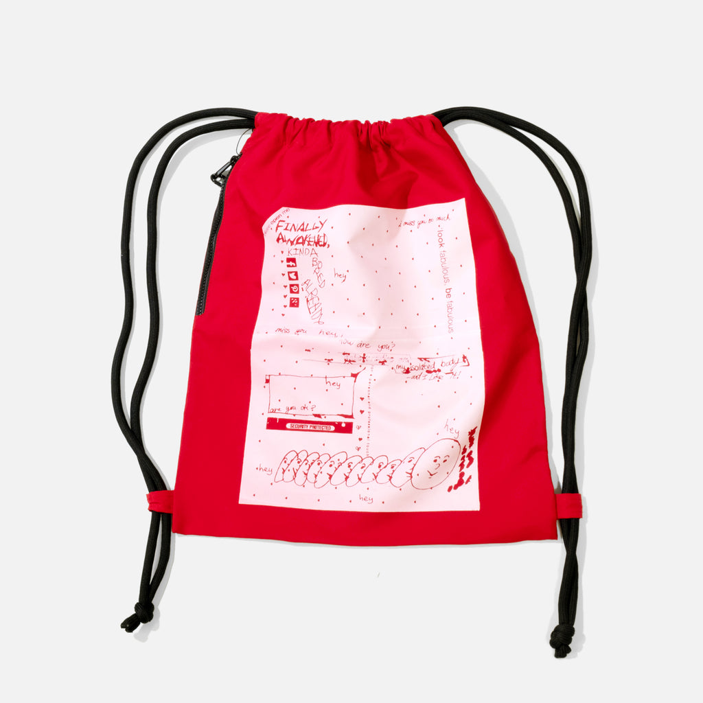 Persistent kit Bag in Red by Leomi Sadler blues store www.bluesstore.co