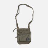 Force Shoulder Pouch from Porter Yoshida in Olive Drab Blues Store