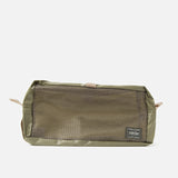Medium Snack Pouch from Porter Yoshida in Olive Drab Blues Store