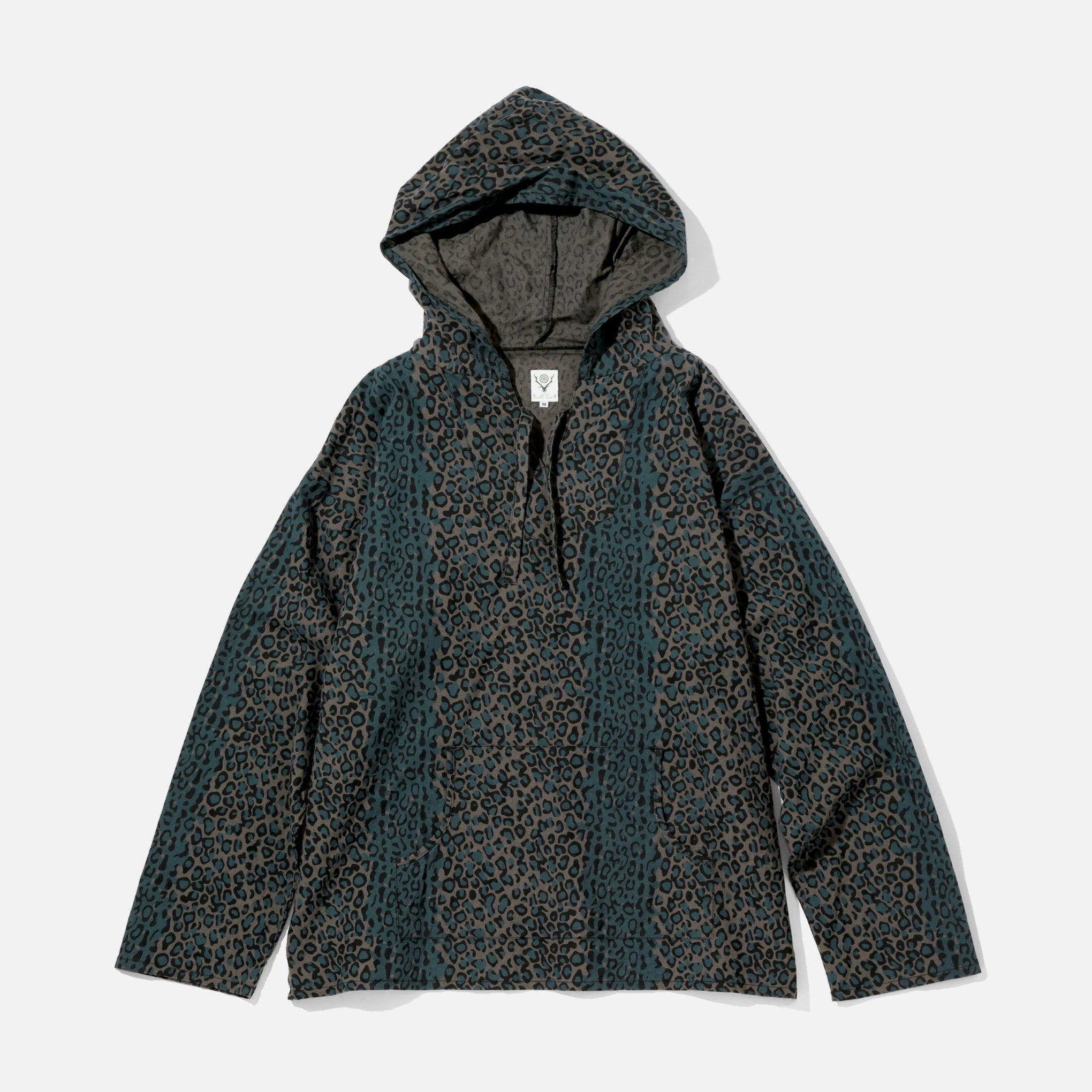 South2 West8 Mexican Parka Leopard Flannel Pt