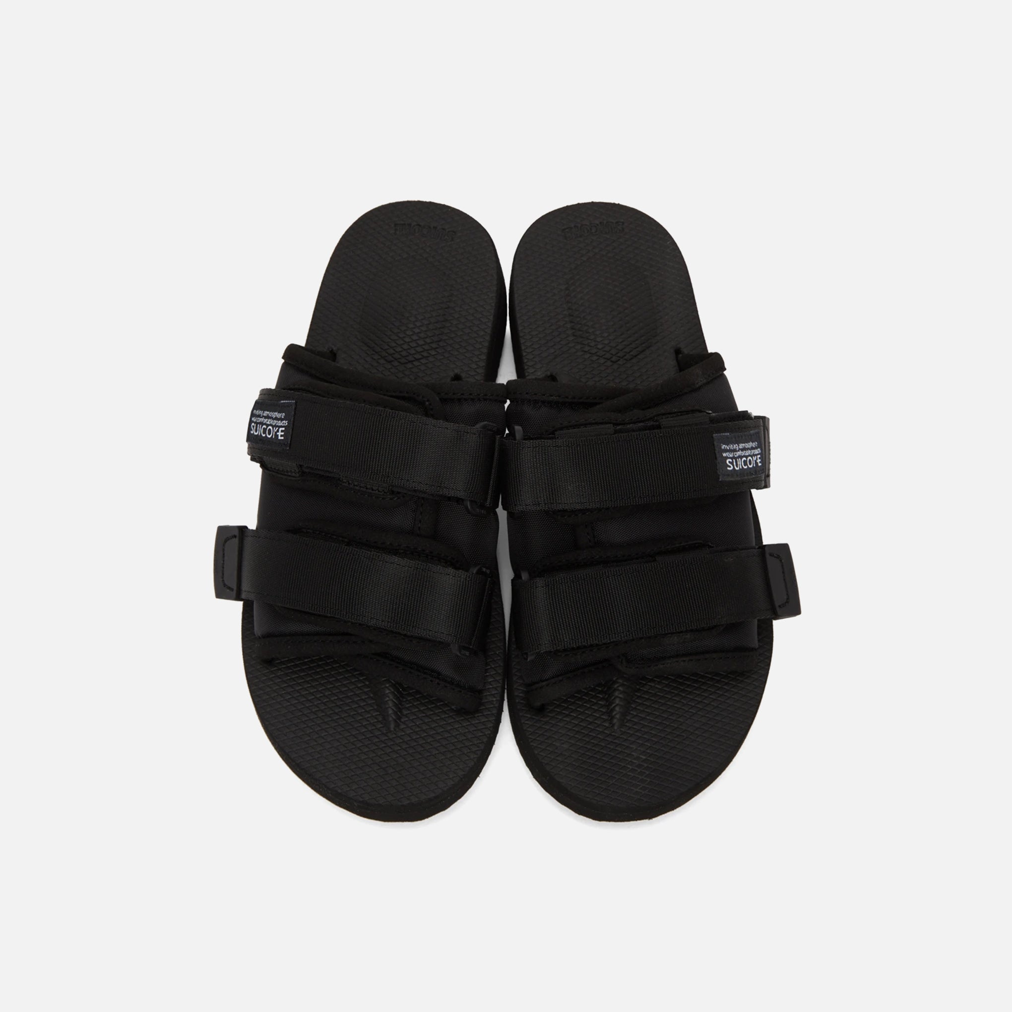 Suicoke MOTO-VS Sandals in Black | Blues Store