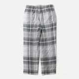 UW1040 Check Pants in White / Grey from Unused blues store www.bluesstore.co