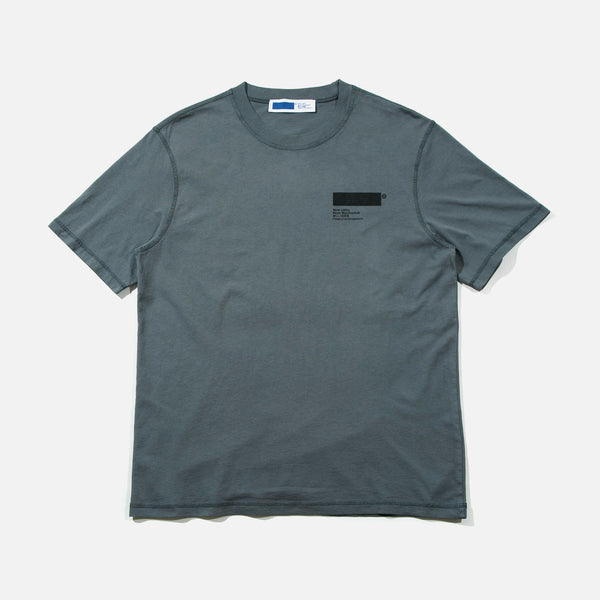 Standardised t-shirt in soft black from the AFFXWRKS Spring / Summer 2022 collection blues store www.bluesstore.co