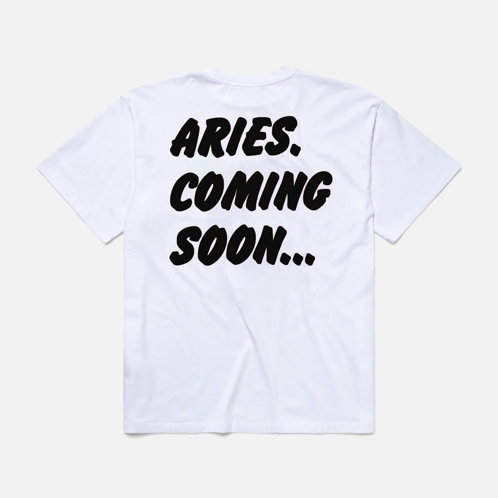 Caveman T-shirt in White from Aries Arise blues store www.bluesstore.co