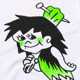 Caveman T-shirt in White from Aries Arise blues store www.bluesstore.co