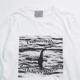 Ashley Williams Loch Ness Longsleeve T-shirt in White blues store www.bluesstore.co