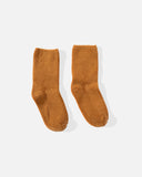 Buckle Over Ankle Socks in Burnt Yellow from the Baserange Spring / Summer 2023 collection blues store www.bluesstore.co