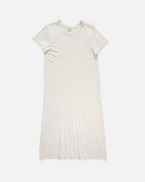 Silk Tee Dress Undyed from the Baserange Spring / Summer 2023 collection blues store www.bluesstore.co