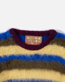 Blurry Lines Alpaca Crewneck Sweater in Yellow from the Brain Dead Spring / Summer 2023 collection blues store www.bluesstore.co