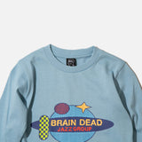 Kids Jazz Group Long Sleeve T-shirt in Sky Blue from the Brain Dead Autumn / Winter 2022 collection blues store www.bluesstore.co