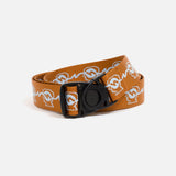 Running Head Woven Belt in Light Brown by Brain Dead blues store www.bluesstore.co