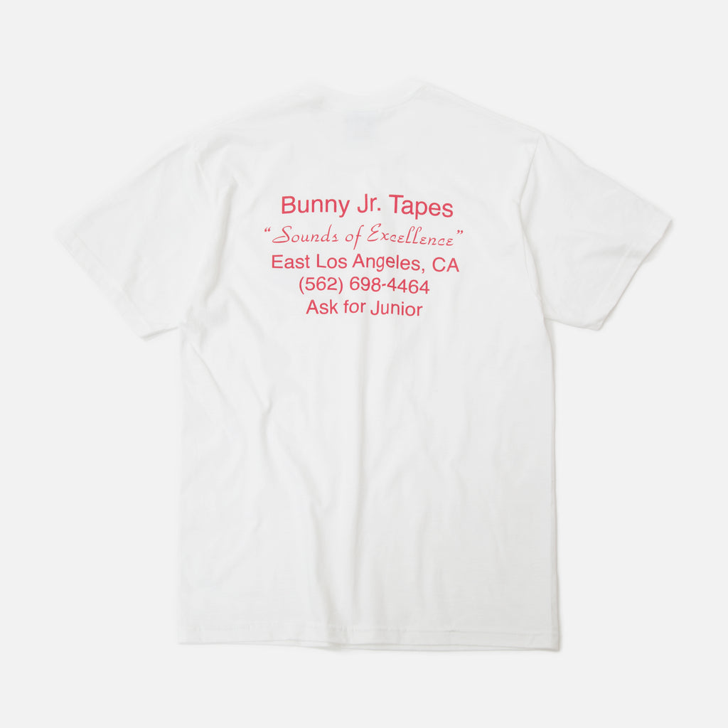 Bunny Jr. Tapes for Blues T-shirt in White Blues Store