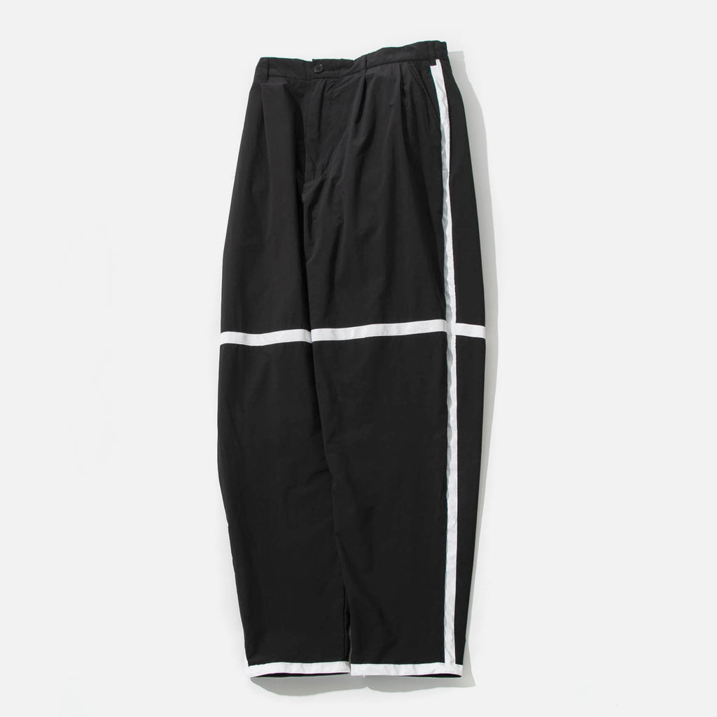 Taped TN Two Tuck Pants in Black from the Cav Empt blues store www.bluesstore.co