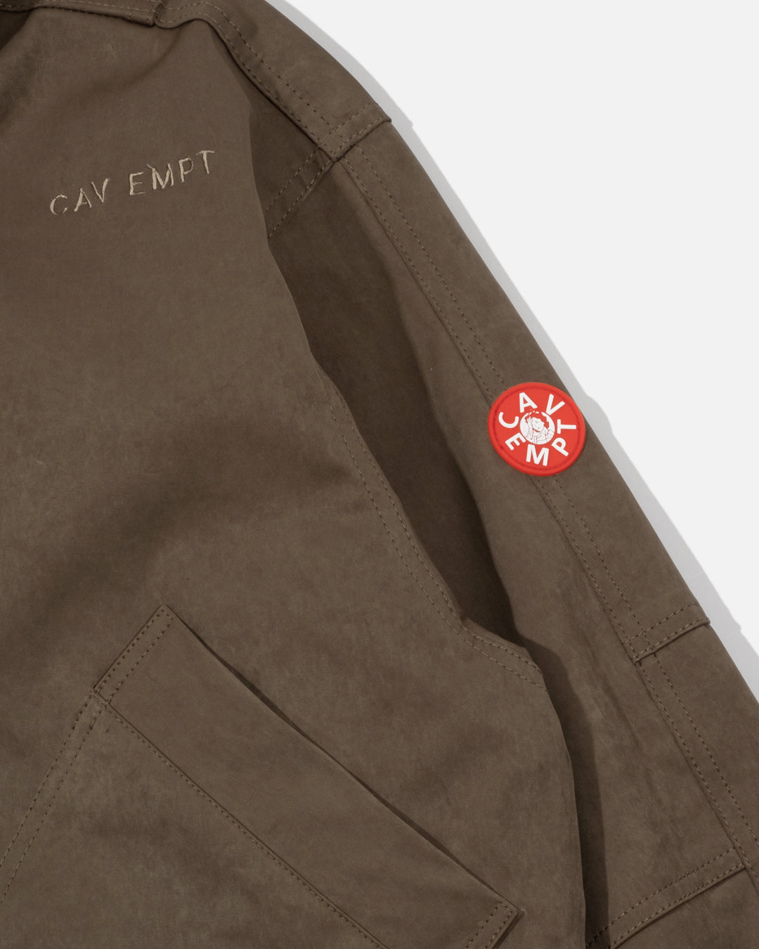 Cav Empt Heavy PN Hood Jacket in Khaki Blues Store