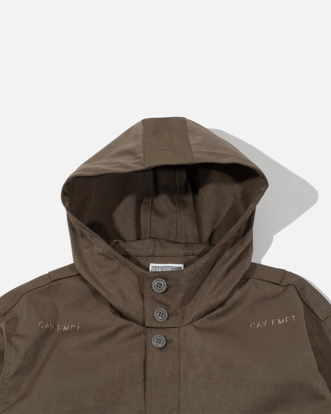 Cav Empt Heavy PN Hood Jacket in Khaki Blues Store