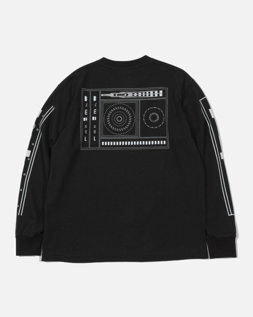 Cav Empt Mathematical Longsleeve T-shirt in Black from the Spring / Summer 2023 collection blues store www.bluesstore.co