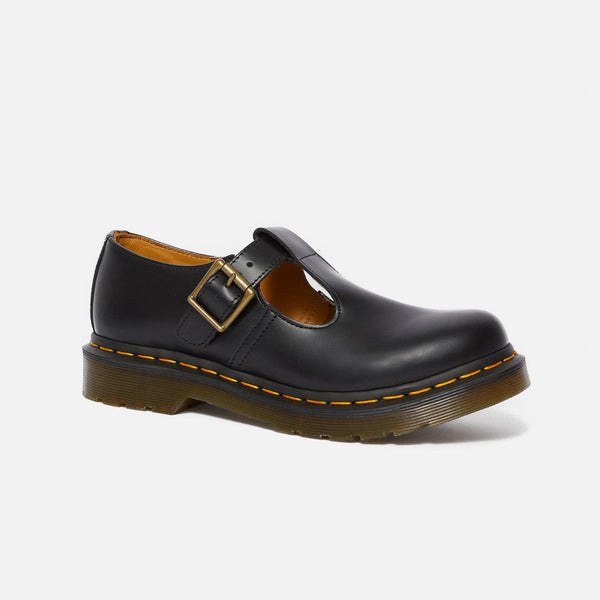 The Polley Mary Jane in black smooth leather from our Dr Martens spring 2020 selection blues store www.bluesstore.co