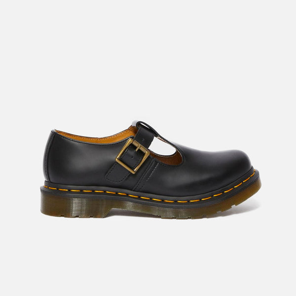 The Polley Mary Jane in black smooth leather from our Dr Martens spring 2020 selection blues store www.bluesstore.co
