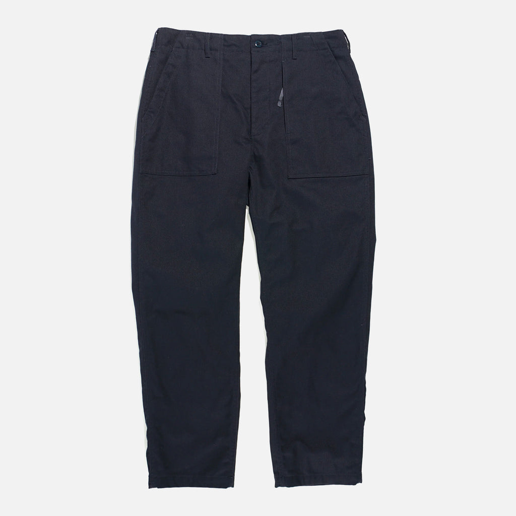 Engineered Garments Fatigue Pant cut from Dark Navy Heavy Cotton Twill blues store www.bluesstore.co