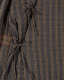 Engineered Garments Tibet Shirt in Olive Small Seersucker from the brands Spring / Summer 2023 collection blues store www.bluesstore.co