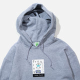 Holy F*ck! Hoodie in Athletic Grey from Frog Skateboards blues store www.bluesstore.co
