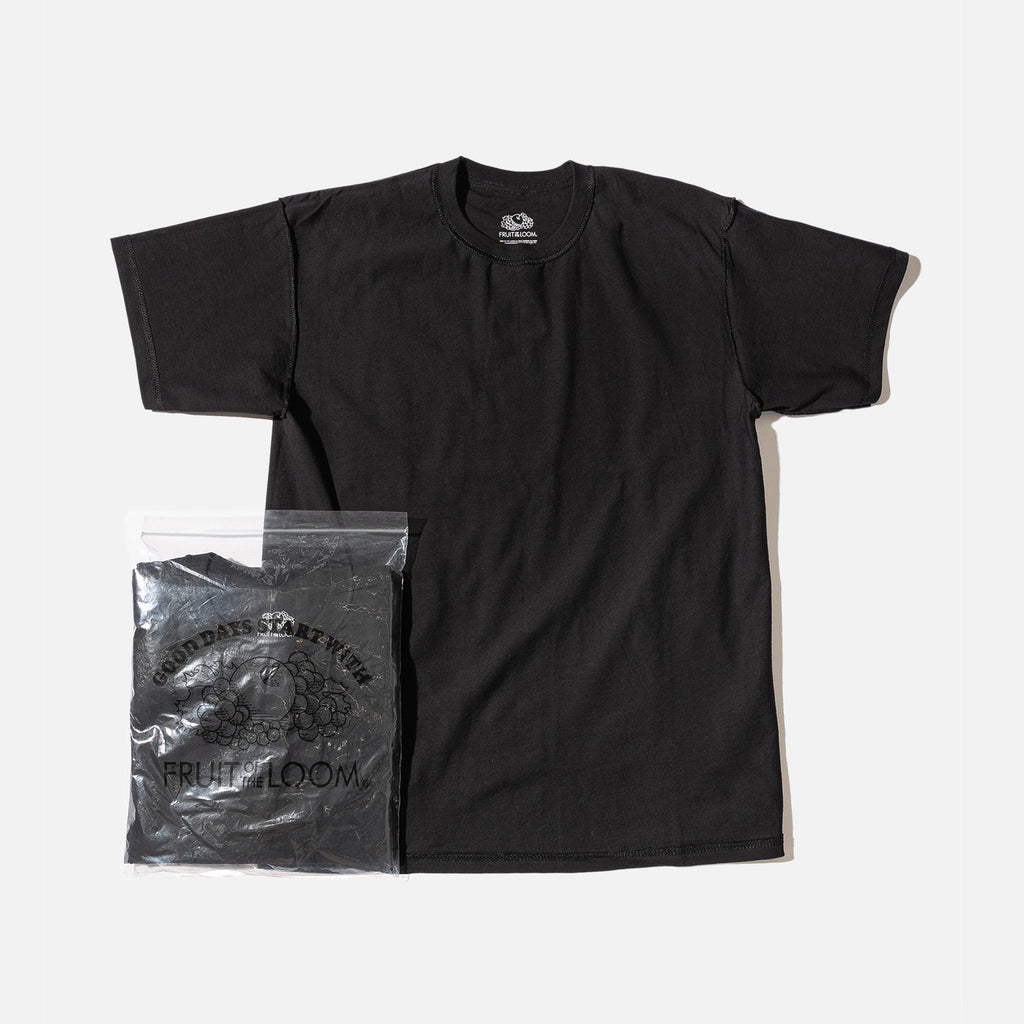 Fruit of the Loom x Unused T-shirt - Black (2 Pack)