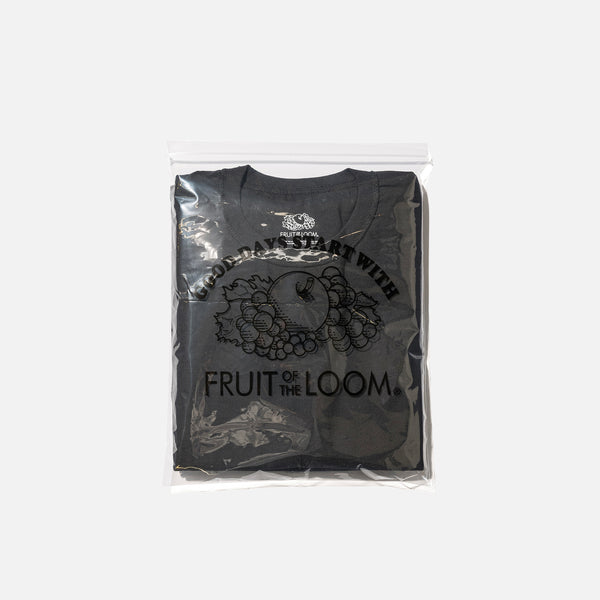 fruit of the loom x unused black t-shirt blues store www.bluesstore.co