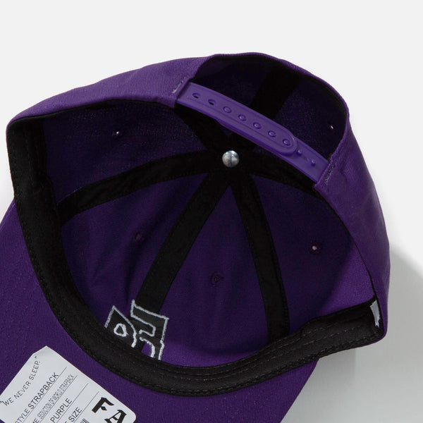 Seduction of the World Snapback in Purple from Fucking Awesome blues store www.bluesstore.co