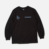 Gasius Spaceman G long sleeve T-shirt in black blues store www.bluesstore.co