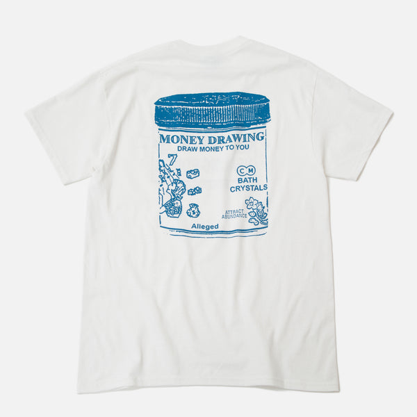Good Morning Tapes Attract Abundance T-shirt White Blues Store