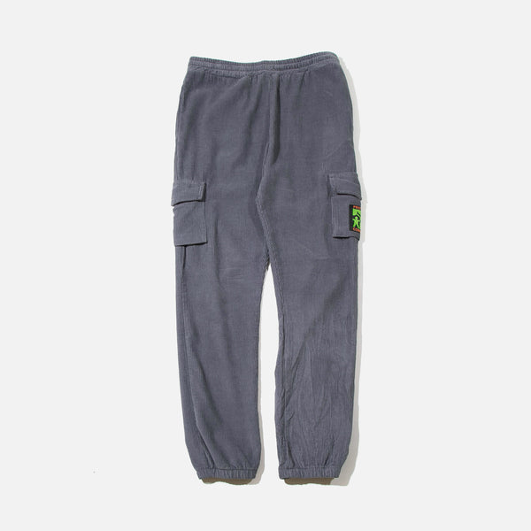 Cord Cargo Pant in Salty Blue from Good Morning Tapes blues store www.bluesstore.co