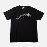 Suburbia Short Sleeve T-shirt in Asphalt by Peter Sutherland for Good Morning Tapes blues store www.bluesstore.co