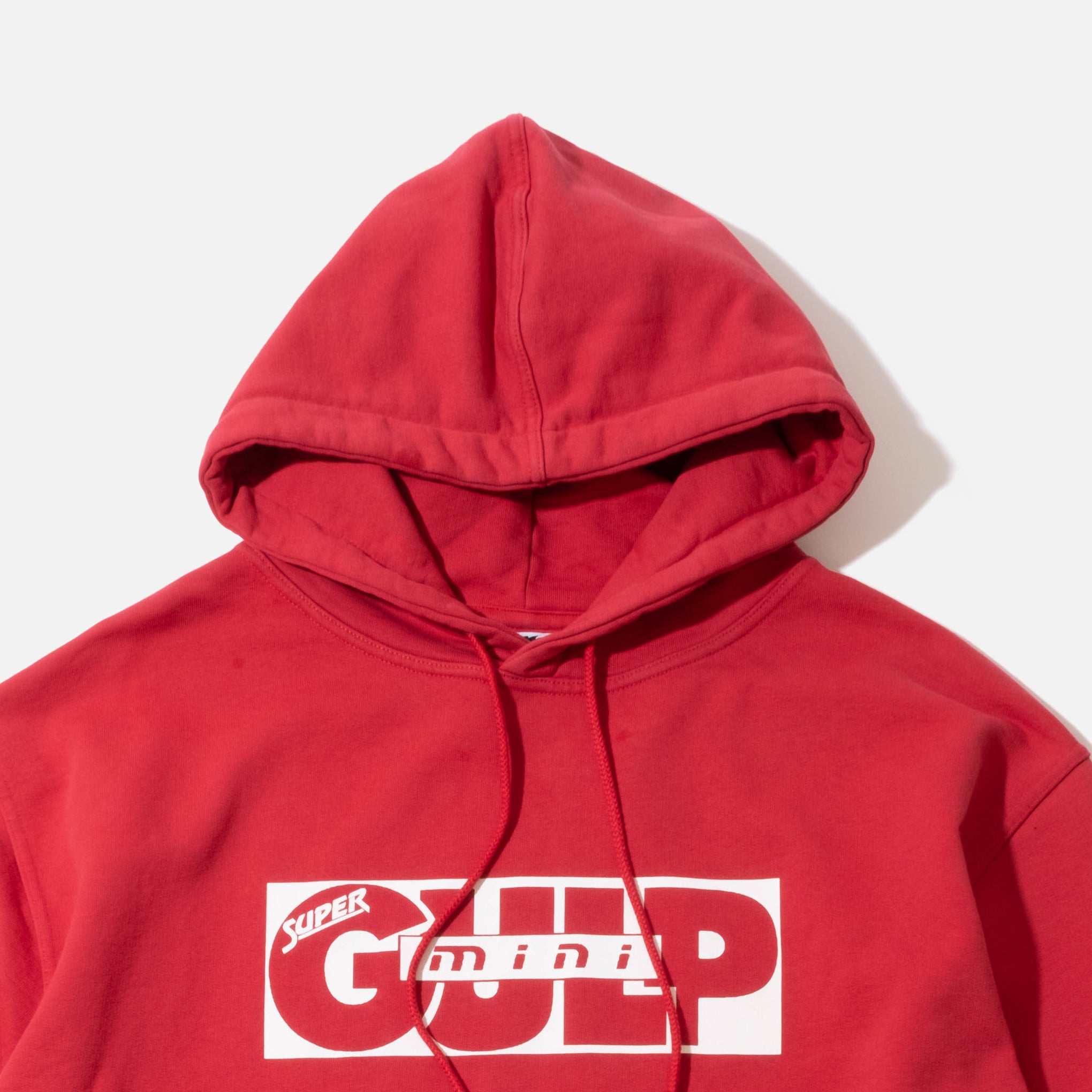 Good Morning Tapes Super Mini Gulp Hoodie in Cherry by Peter