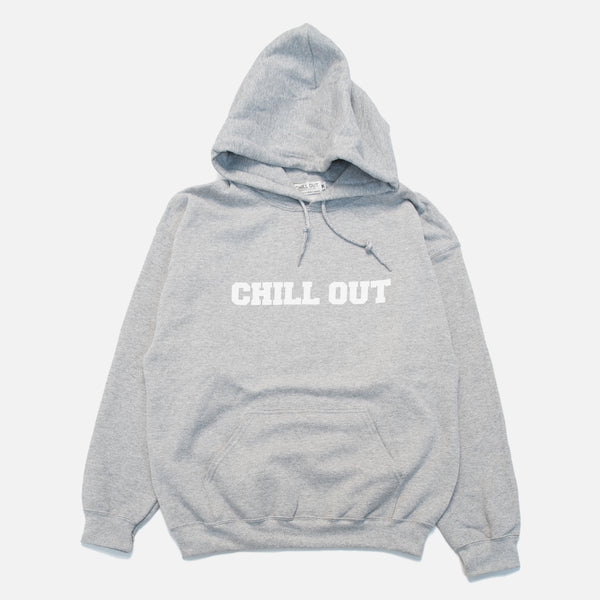 Chill Out Logo Hoodie - Heather Grey