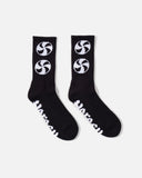 Portal socks in Black from the Heresy Spring / Summer 2023 collection blues store www.bluesstore.co