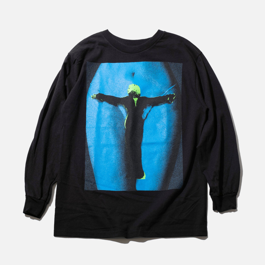 Ciccone long sleeve t-shirt in Black from Life is Unfair blues store www.bluesstore.co