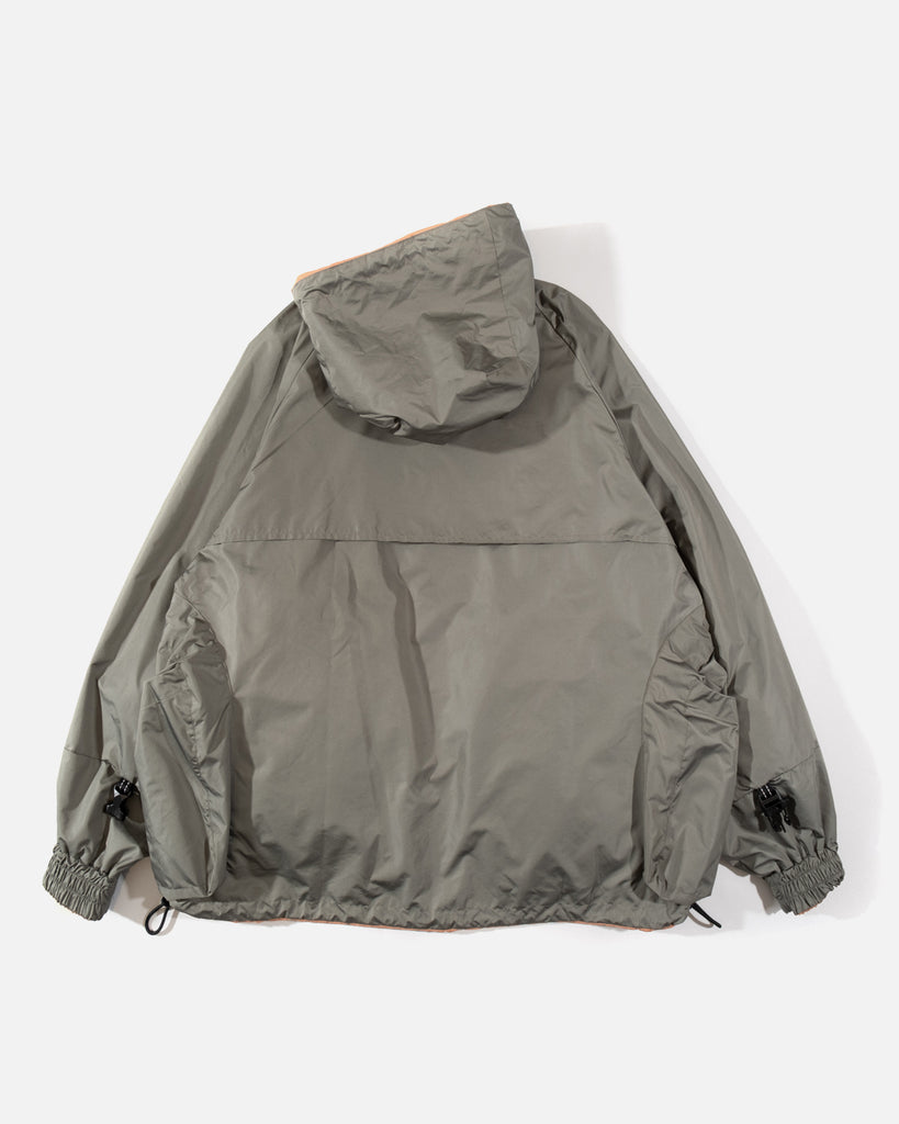 Switch Parka in Orange and Olive from the Noroll Spring / Summer 2023 collection blues store www.bluesstore.co